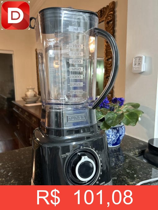 Foto do produto Liquidificador Britânia BLQ1300P Fortis Turbo