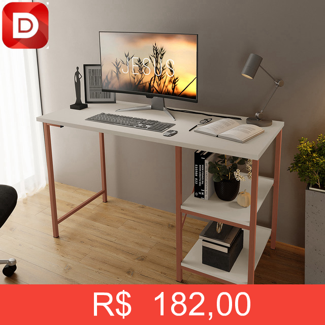 Foto do produto Mesa Escrivaninha Office Klm