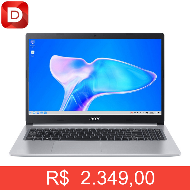 Foto do produto Notebook Acer Aspire 5 A515-45-r0xr