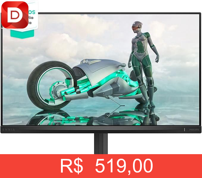 Foto do produto Monitor Gamer PHILIPS EVNIA 24M2N3200L
