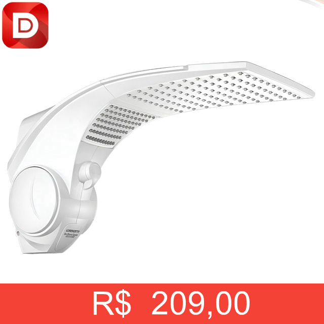 Foto do produto Chuveiro Duo Shower Quadra Multitemperaturas