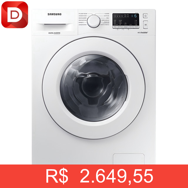 Foto do produto Lava e Seca Samsung WD10M Digital Inverter Ecobubble