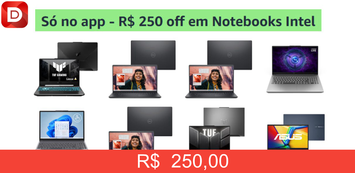 Foto do produto Notebooks Intel