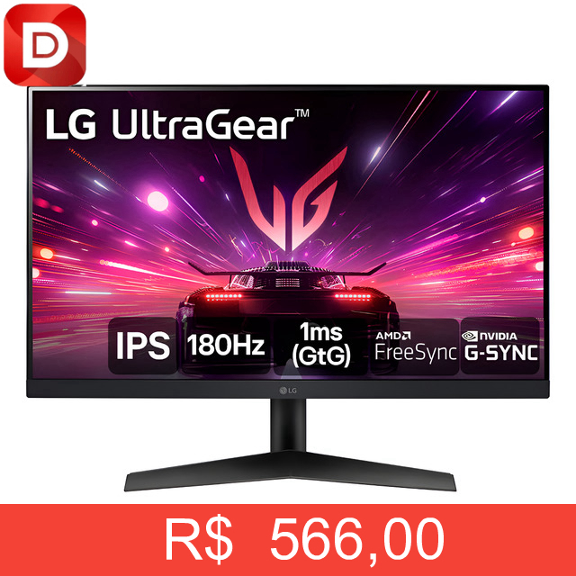 Foto do produto Monitor Gamer LG Ultragear