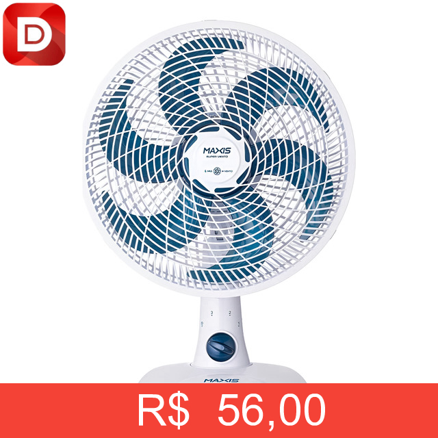 Foto do produto Ventilador De Mesa Mondial Maxis V30mxw