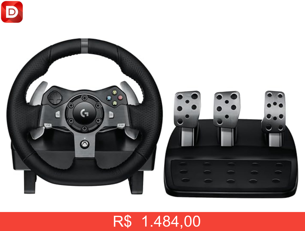 Foto do produto Volante Logitech G920 Driving