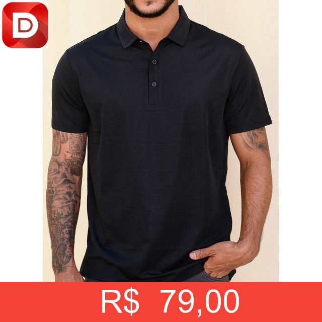 Foto do produto Camisa Polo Piquet Tech