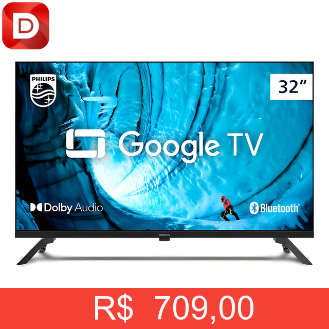 Foto do produto Smart TV Philips 32