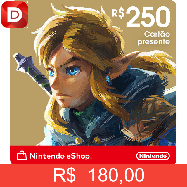Foto do produto Nintendo Gift Card eShop