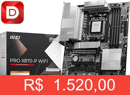Foto do produto MSI Placa-mãe MSIPRO X870-P WiFi V1 ProSeries