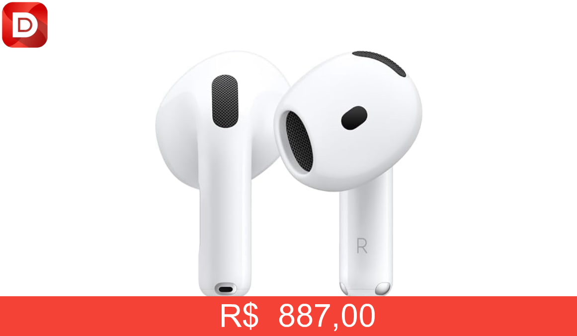 Foto do produto Apple AirPods 4