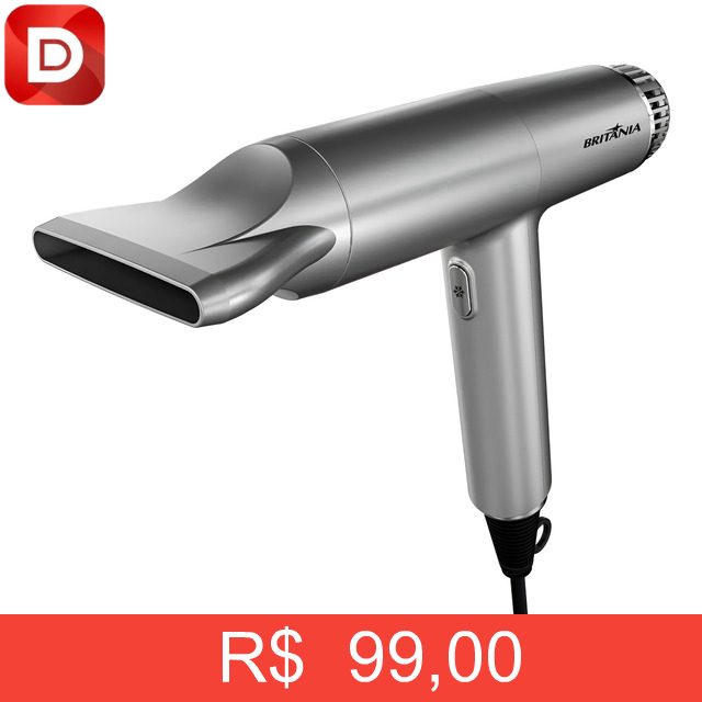 Foto do produto Secador De Cabelos Britânia 1600W