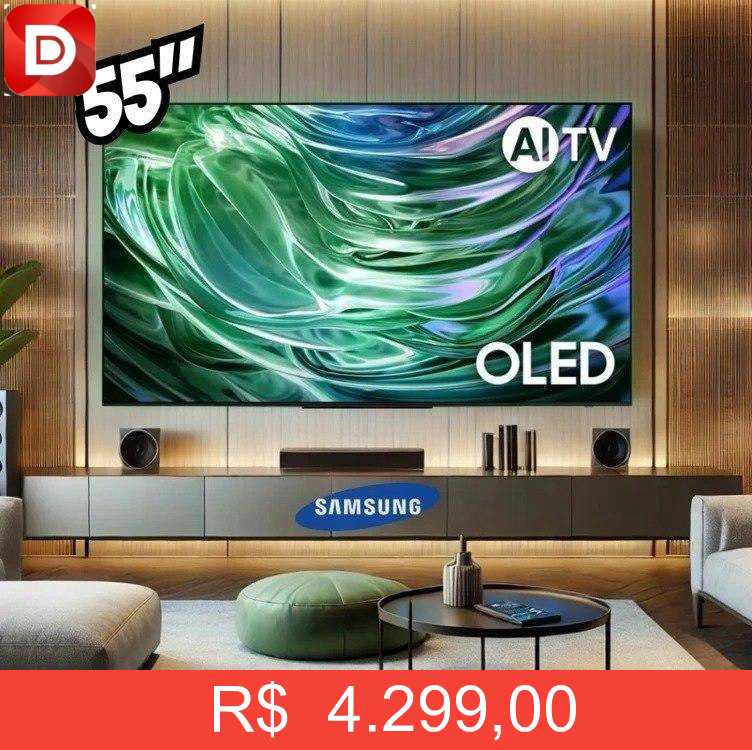 Foto do produto Samsung Smart TV 55