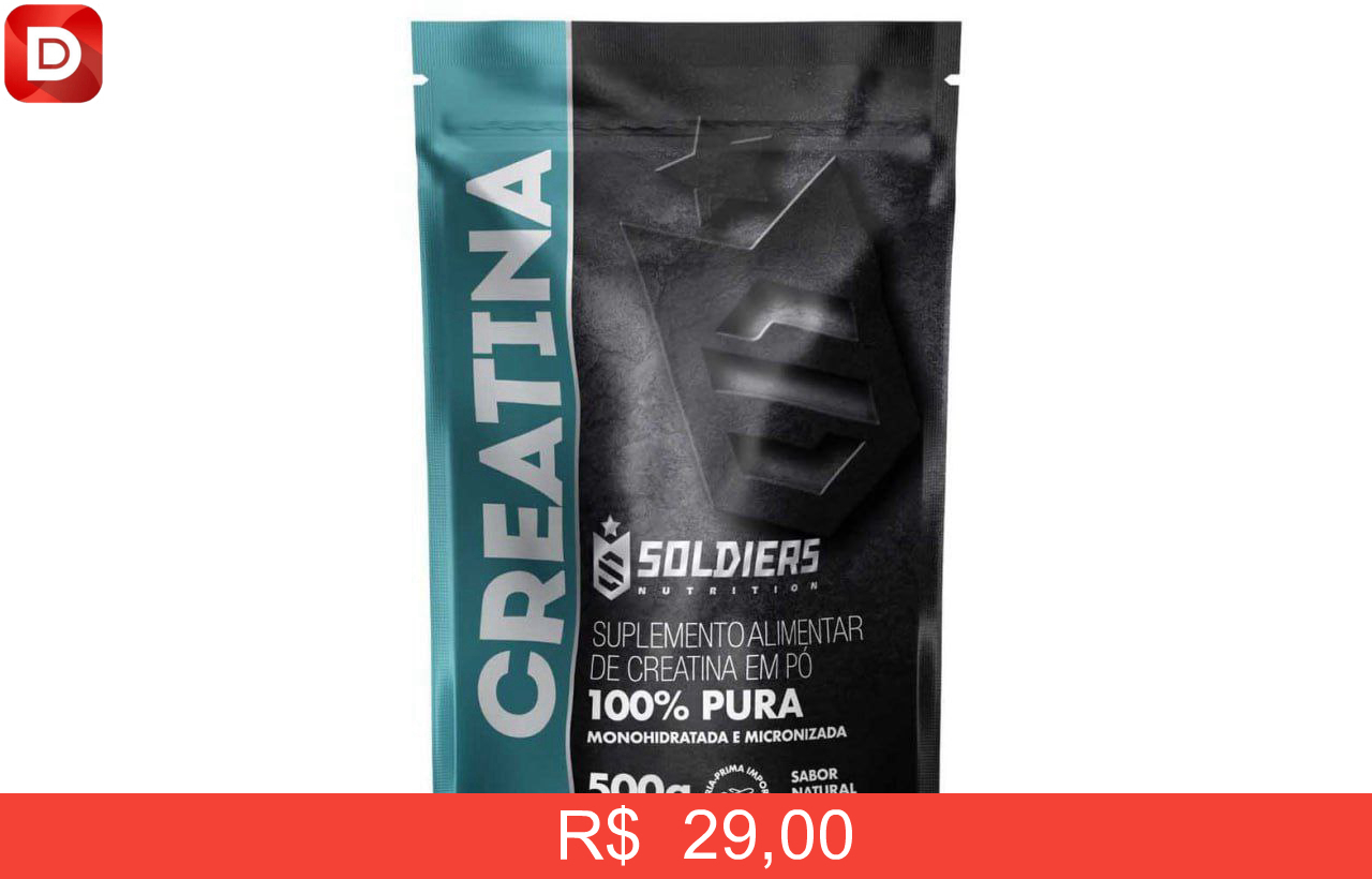 Foto do produto Soldiers Nutrition Creatina Monohidratada