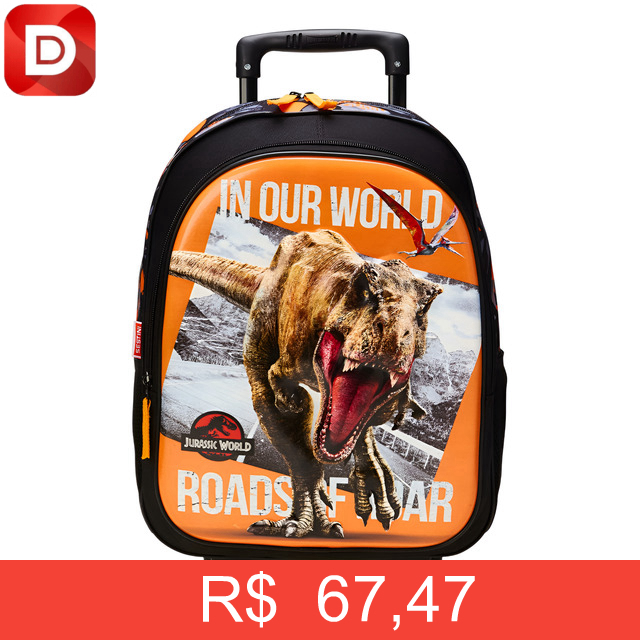 Foto do produto Mochilete Sestini G Jurassic X