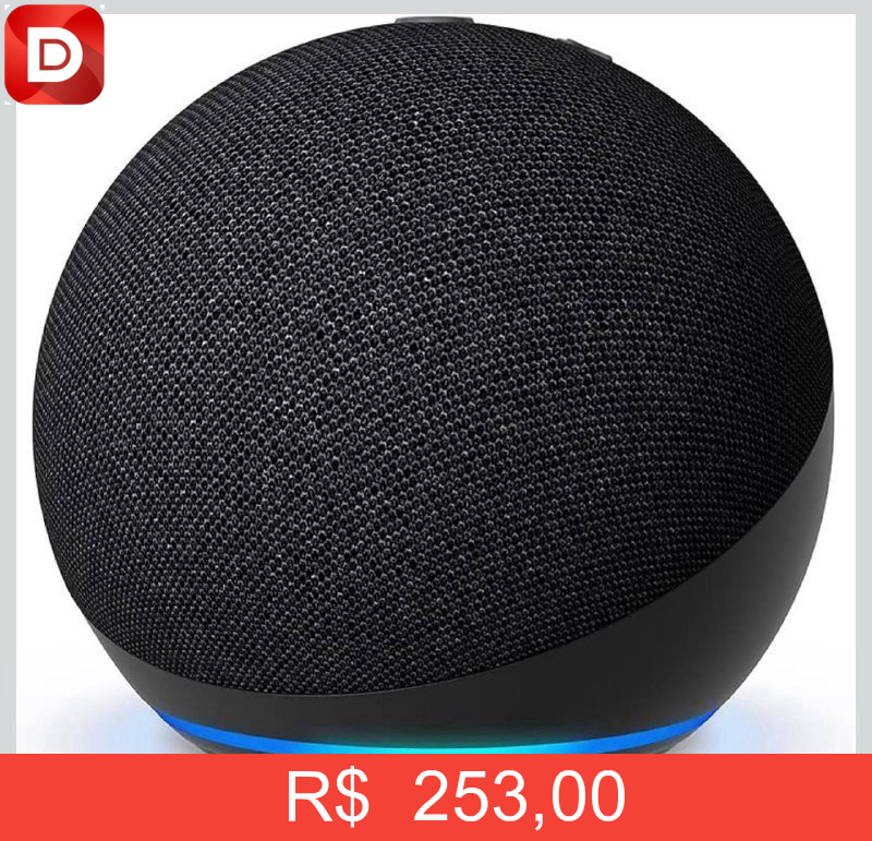 Foto do produto Amazon Echo Dot 5 Alexa