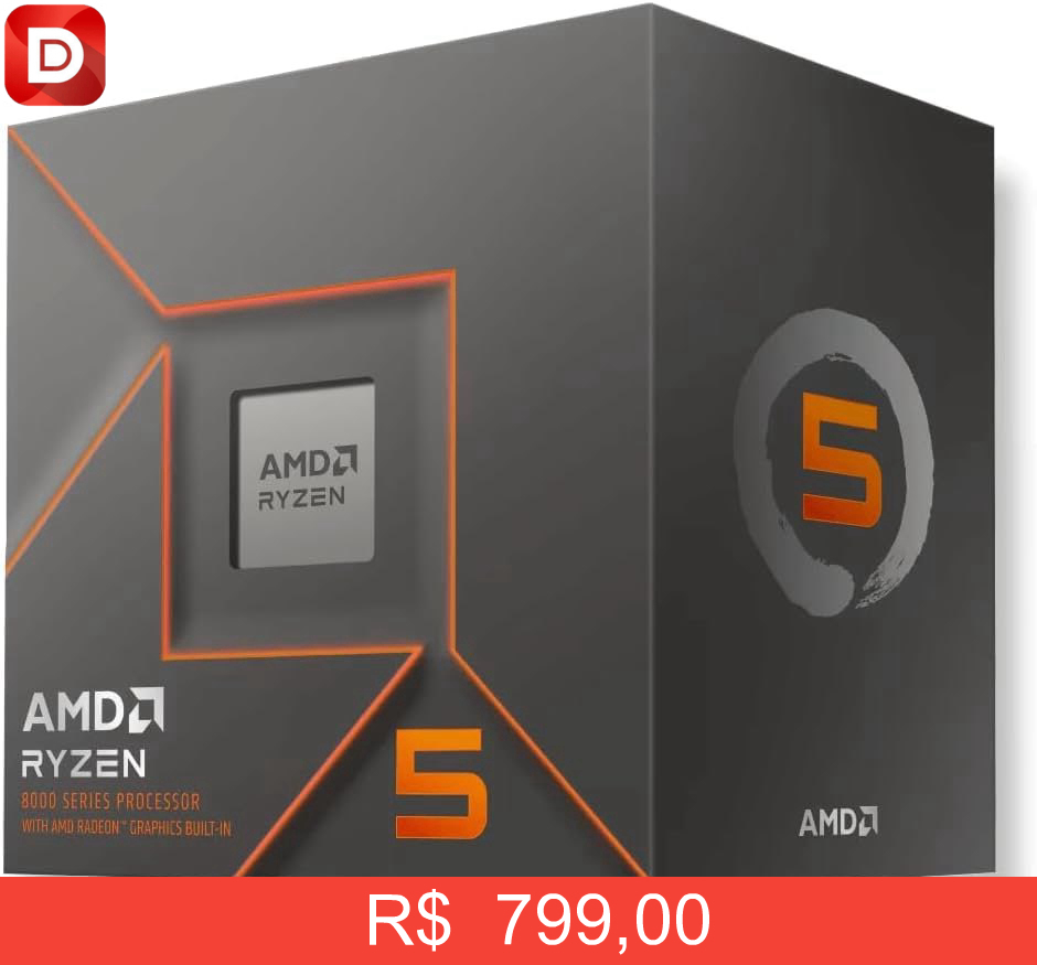 Foto do produto Processador AMD Ryzen 5 8500G