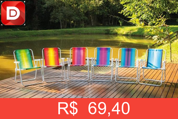 Foto do produto Cadeira Alta Aço