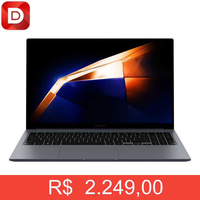 Foto do produto Notebook Samsung Galaxy Book4