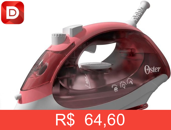 Foto do produto Ferro de Passar a Vapor Oster Aeroceramic