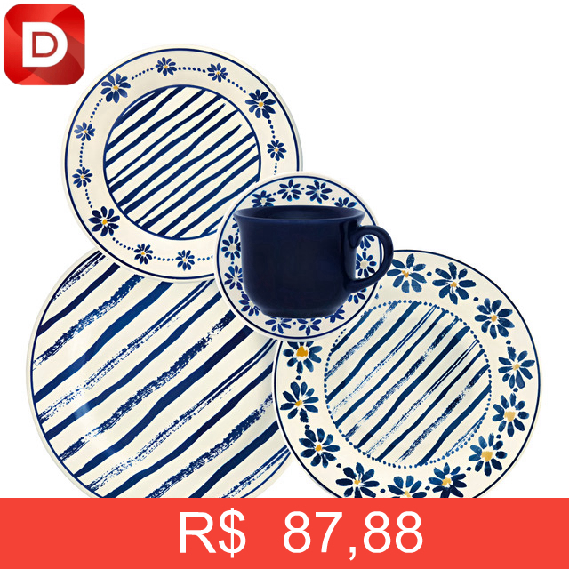 Foto do produto Aparelho De Jantar Biona Donna