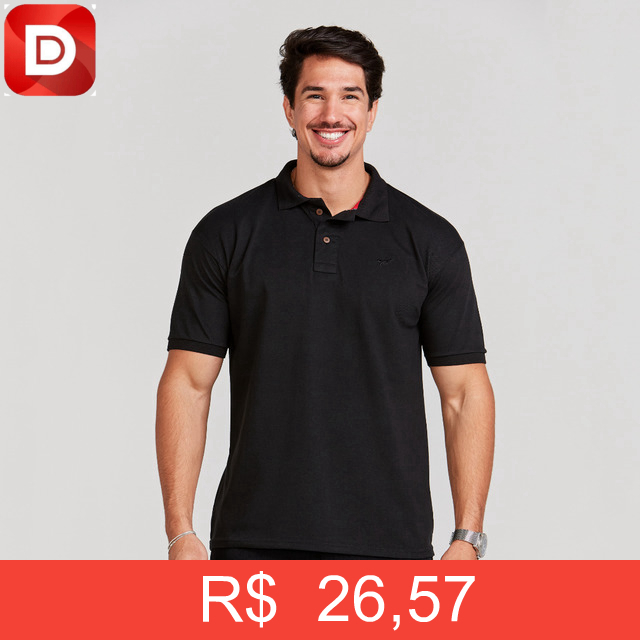 Foto do produto Camisa Polo Piquet Slim