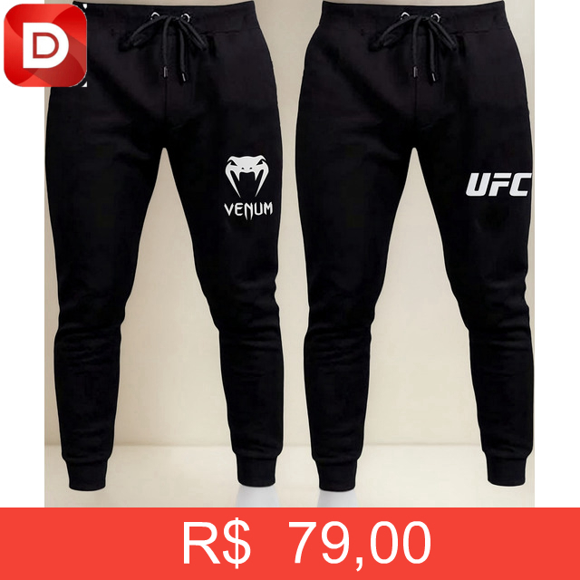 Foto do produto Kit-2 Calça Moletom Masculina