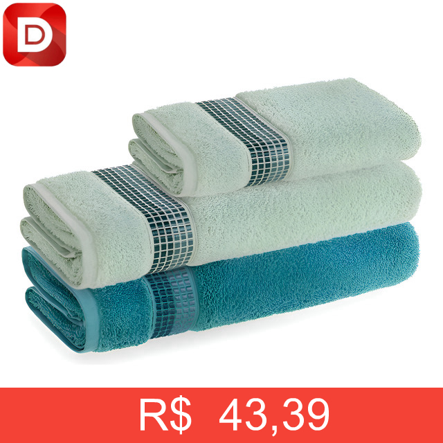 Foto do produto Kit Toalhas De Banho Dimer