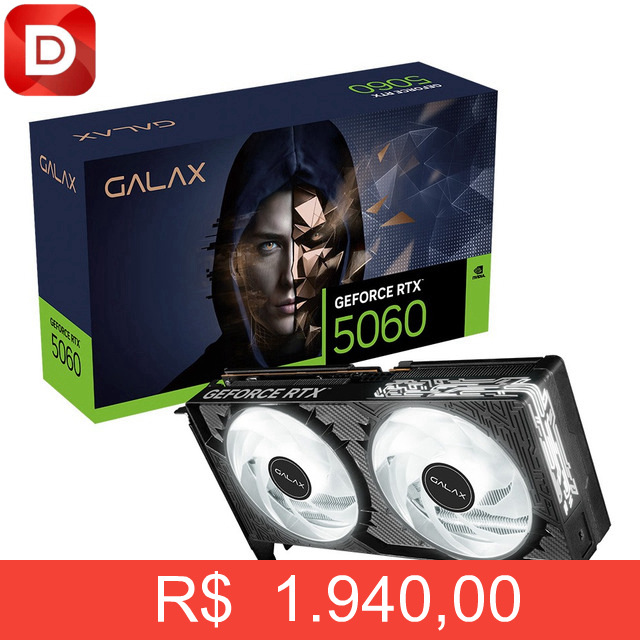 Foto do produto Galax RTX 5060
