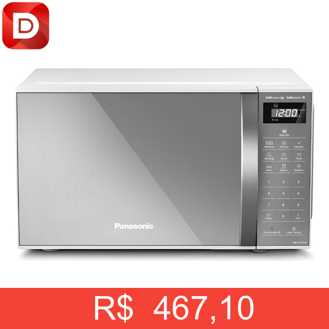 Foto do produto Microondas Panasonic Nn-st27lwru 21l
