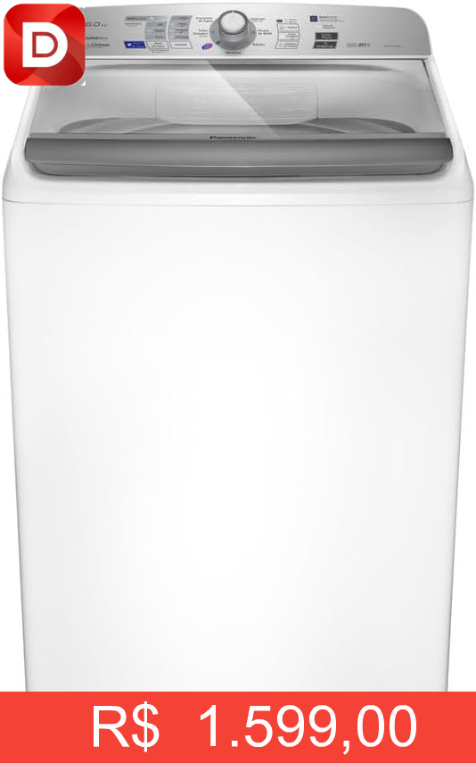 Foto do produto Máquina De Lavar Panasonic NA-F160B6WA