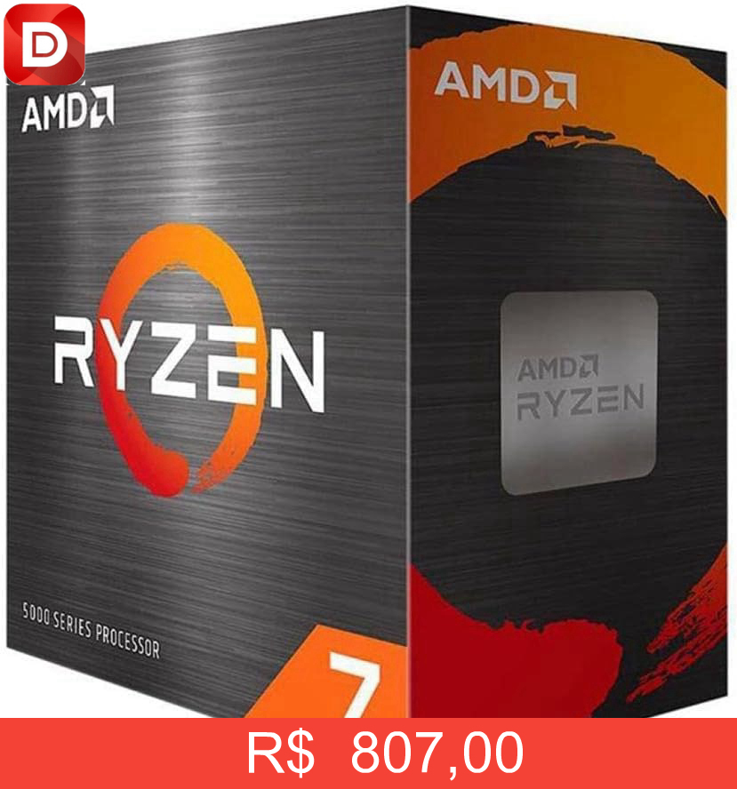 Foto do produto Processador AMD Ryzen 7 5700G