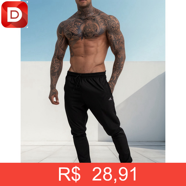 Foto do produto Calça Tactel Jogger com Elastano Active Wear Void Verão Slim