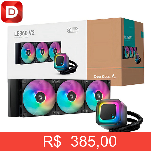 Foto do produto Water Cooler Deepcool Le360 V2