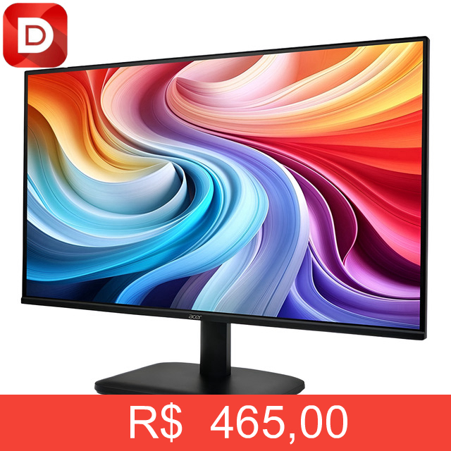 Foto do produto Monitor Acer Ek251q Gbi