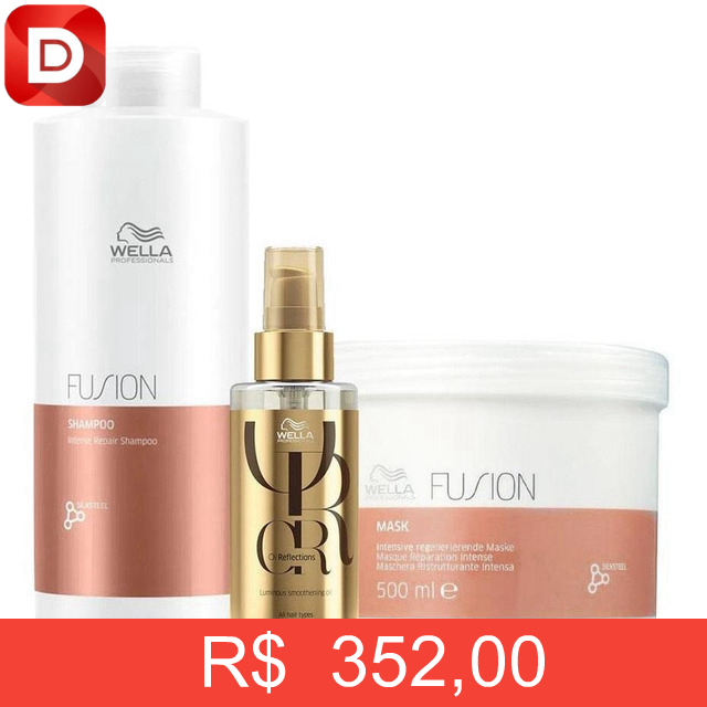 Foto do produto Kit Wella Pro Fusion