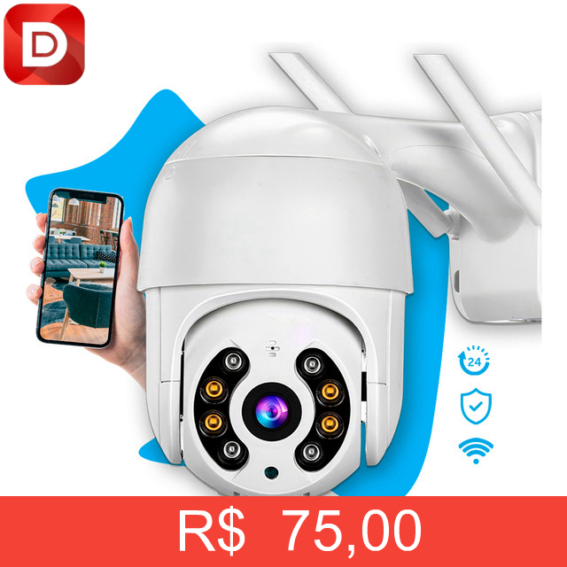 Foto do produto Câmera de Segurança IP A8