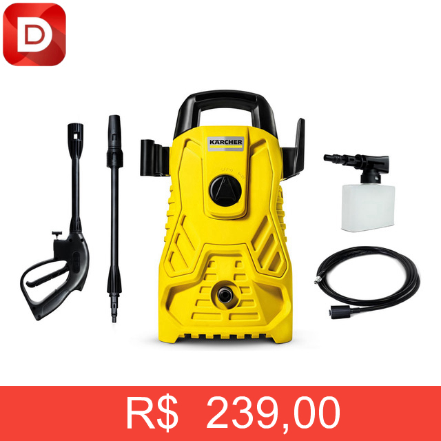 Foto do produto Lavadora de Alta Pressão Kärcher 1500 PSI
