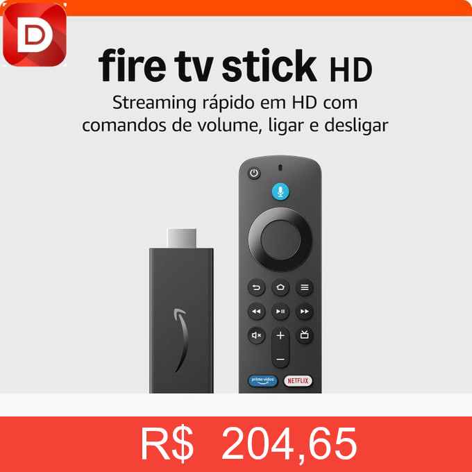 Foto do produto Fire TV Stick HD