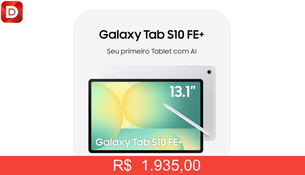 Foto do produto Samsung Tablet Galaxy Tab S10 FE