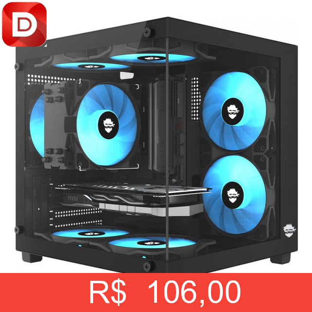 Foto do produto Gabinete Gamer Ninja Ryomaru