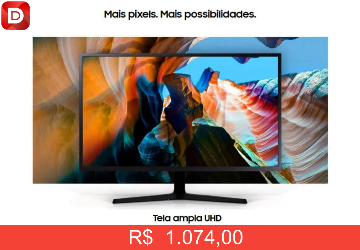 Foto do produto Monitor UHD Samsung 32