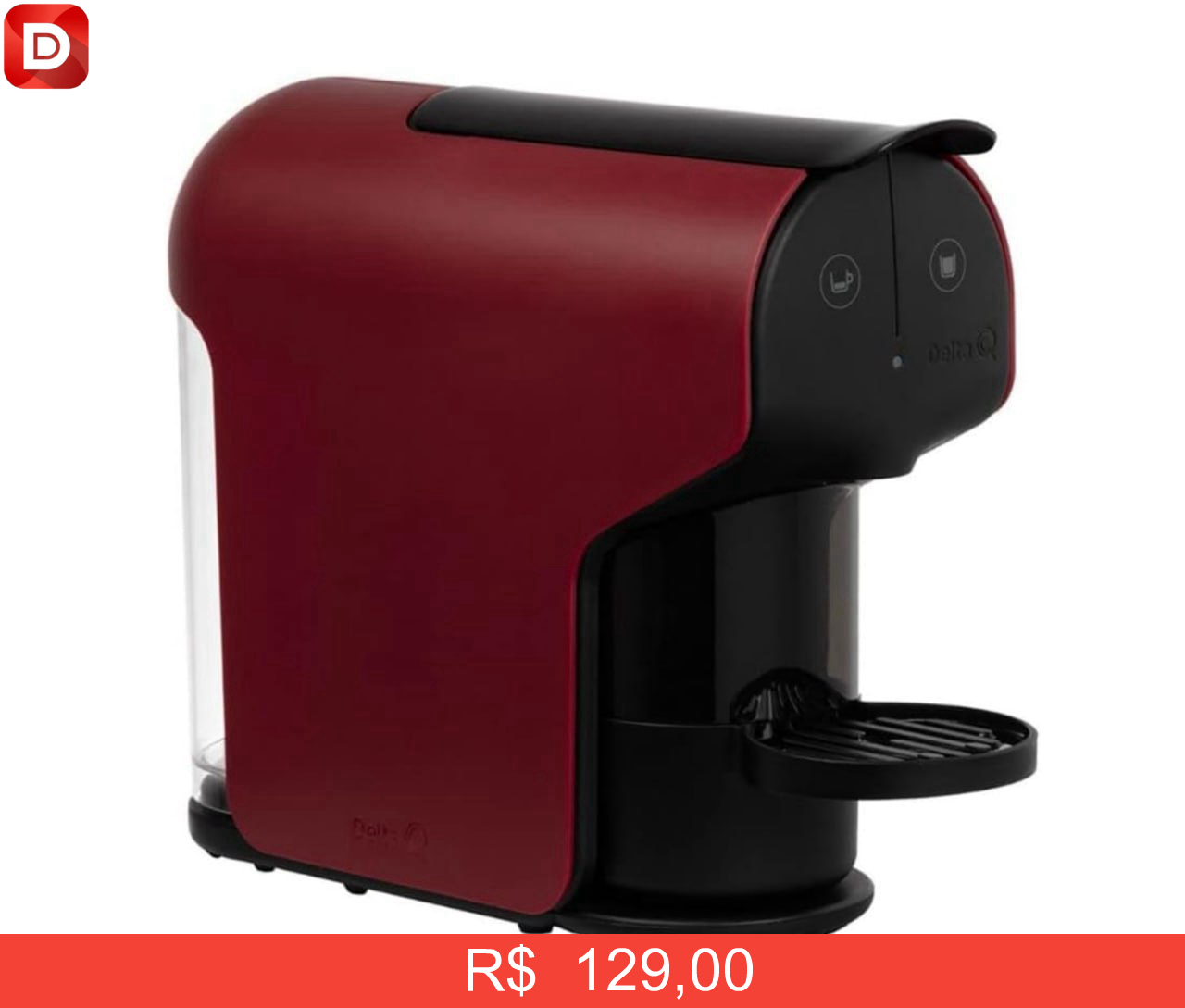Foto do produto Cafeteira Cápsulas Delta Q Quick