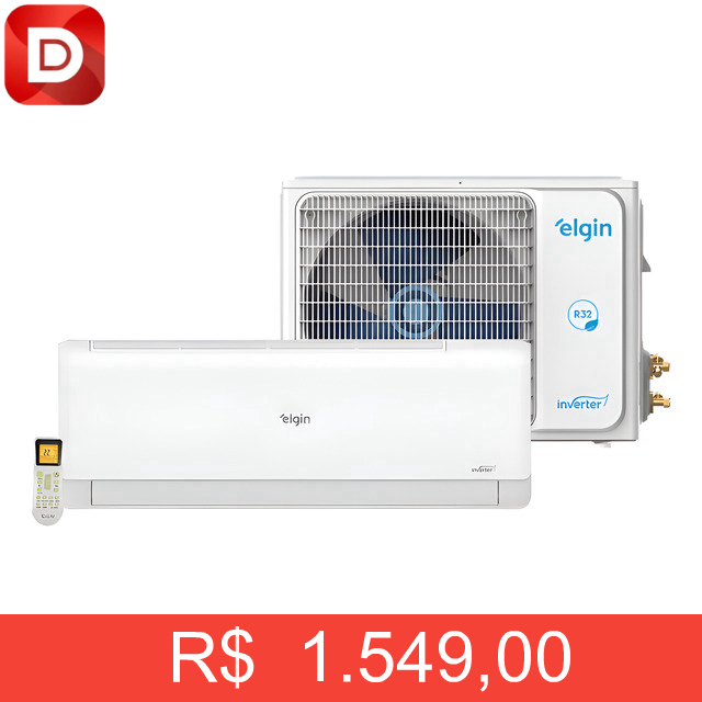 Foto do produto Ar Condicionado Split Elgin Eco Inverter II Wi-fi