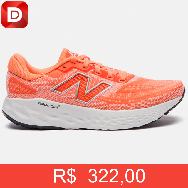 Foto do produto Tênis New Balance Fresh Foam X Evoz V4 Feminino
