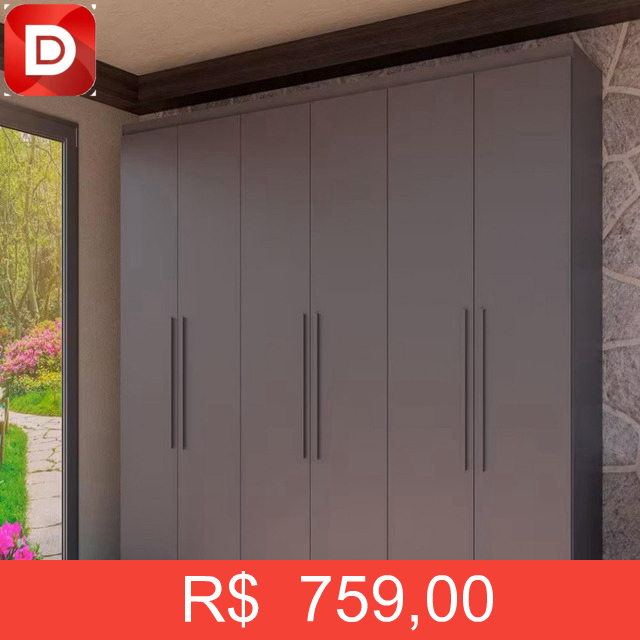 Foto do produto Guarda Roupa Bartira