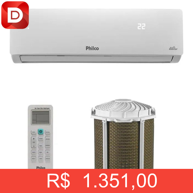 Foto do produto Ar Condicionado Split Hi Wall Eco Inverter Philco