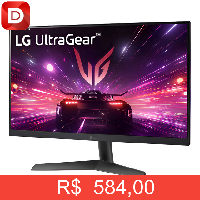 Foto do produto Monitor Gamer LG UltraGear 24