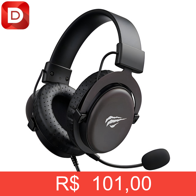 Foto do produto Fone de Ouvido Gamer Headset Havit H2015d