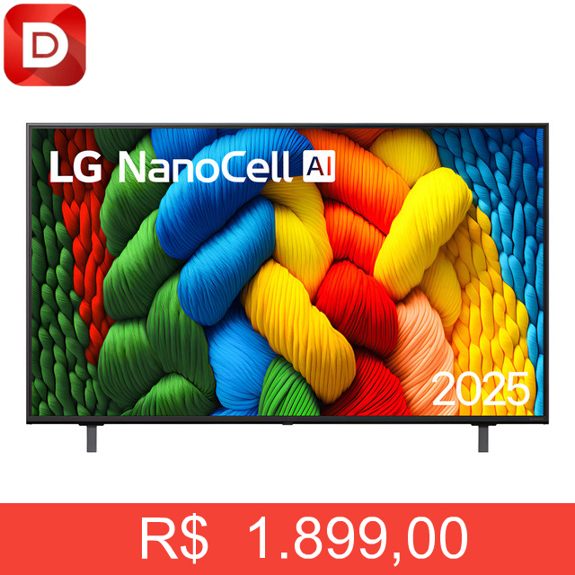 Foto do produto LG NanoCell 55NANOA